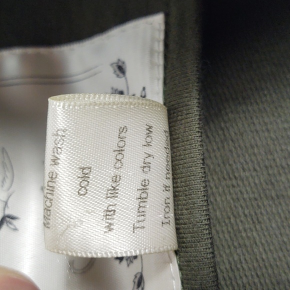 NICK & MO Exclusive Collection Army Green Utility Jacket Womens Size Small - Picture 9 of 16